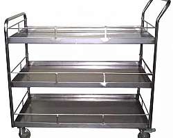 Carrinho de inox para banheiro Carrinho de inox para banheiro