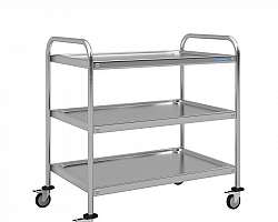 Carrinho de inox para banheiro Carrinho de inox para banheiro