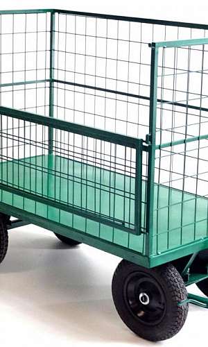Carrinho aramado para transporte Carrinho aramado para transporte