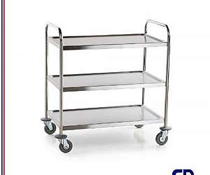 Carrinho Transporte de Inox Carrinho Transporte de Inox