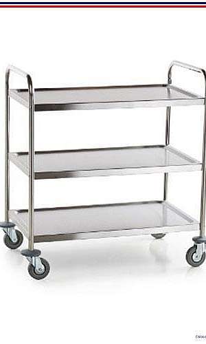 Carrinho Transporte de Inox Carrinho Transporte de Inox