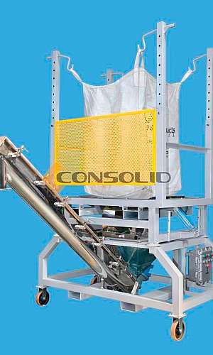 Descarregador de big bag Descarregador de big bag