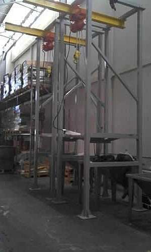 Descarregador de big bag Descarregador de big bag