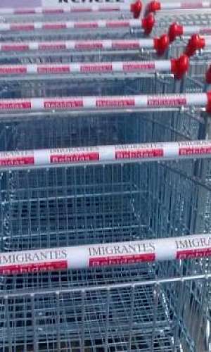 Locação de carrinho de supermercado Locação de carrinho de supermercado