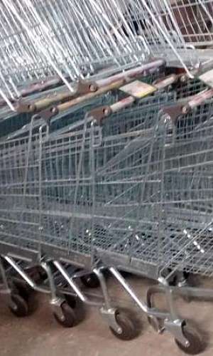 Manutenção de carrinho de supermercado Manutenção de carrinho de supermercado